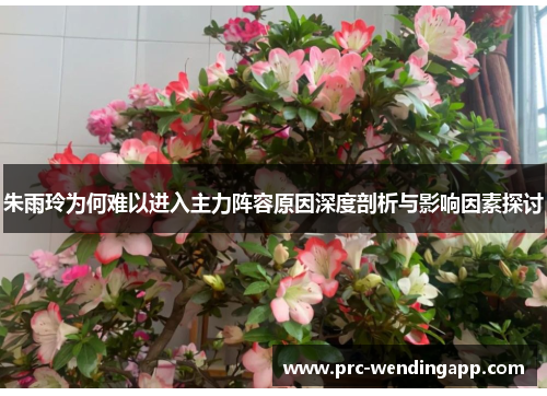 朱雨玲为何难以进入主力阵容原因深度剖析与影响因素探讨 朱雨玲为何难以进入主力阵容原因深度剖析与影响因素探讨